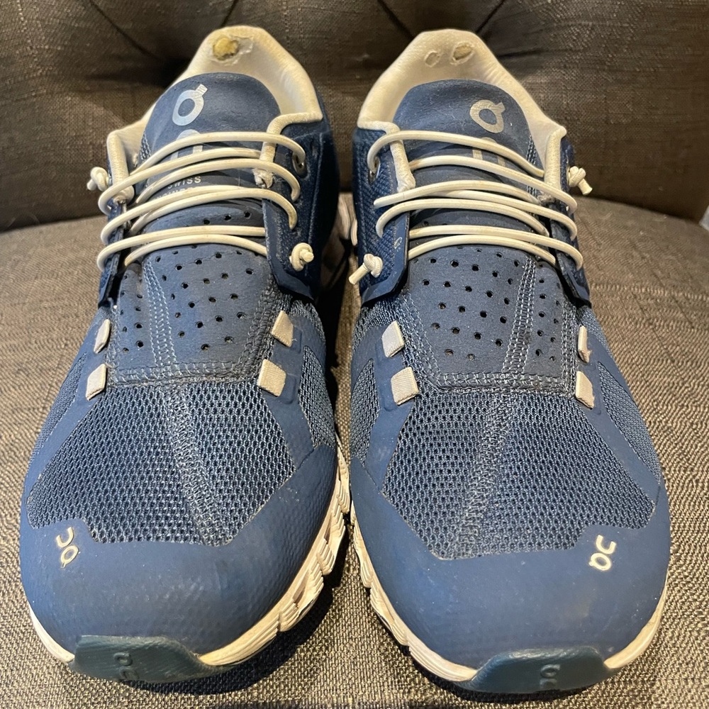 ON RUNNING Cloud Running shoes Denim / White Size 7.5